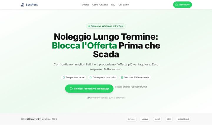 Screenshot of bestrent.it