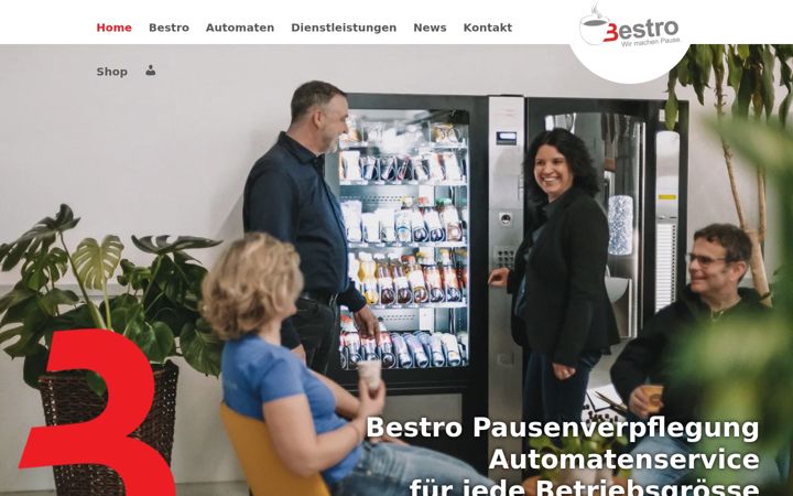 Screenshot of bestro.ch