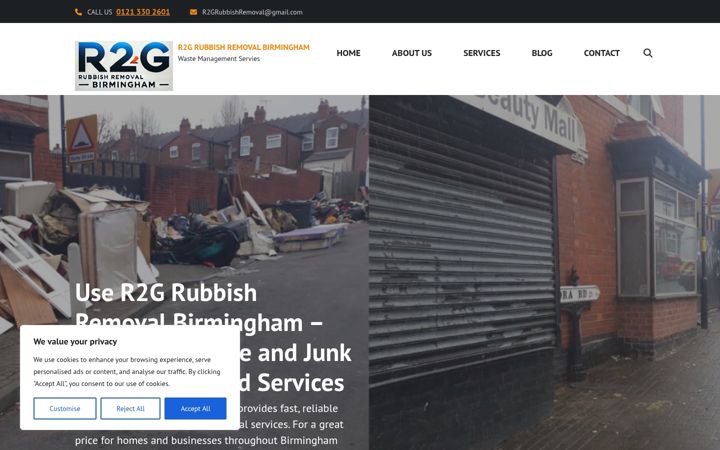 Screenshot von bestrubbishremovalbirmingham.co.uk
