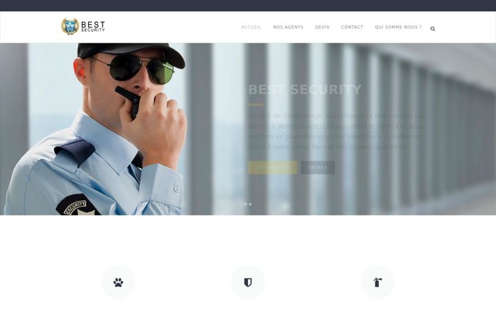 Screenshot of bestsecurity.fr