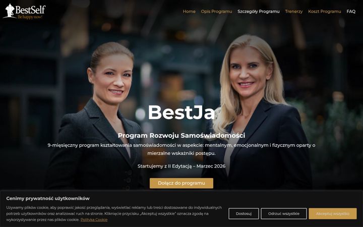 Screenshot of bestself.eu