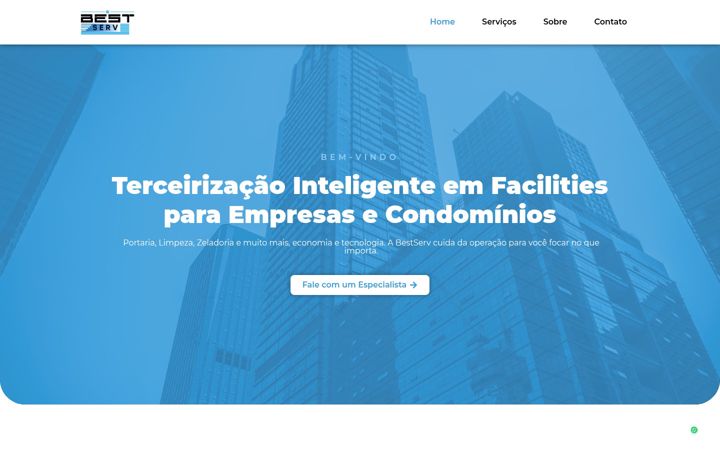 Screenshot of bestserv.com.br