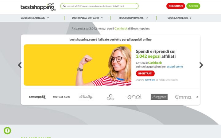 Screenshot of bestshopping.com
