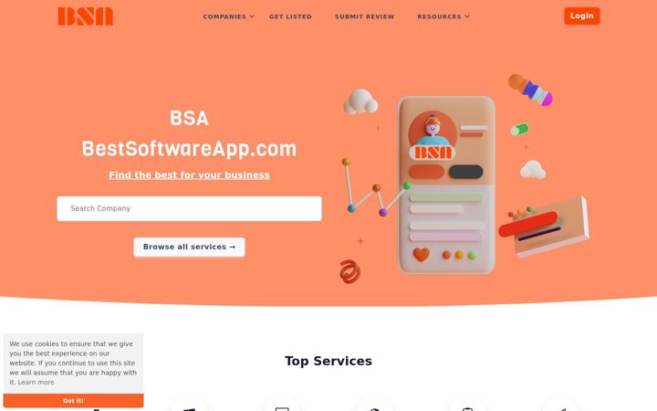 Screenshot of bestsoftwareapp.com