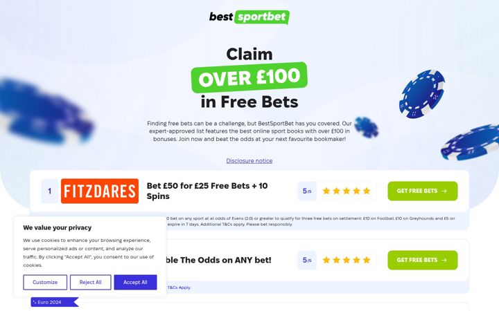 Screenshot of bestsportbet.com