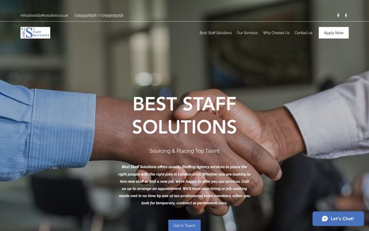 Screenshot von beststaffsolutions.co.uk