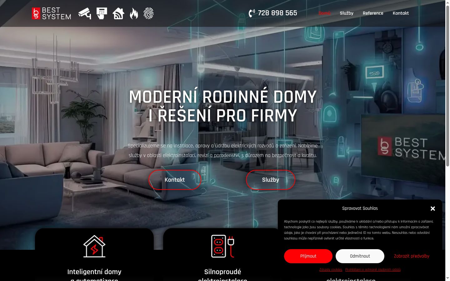Capture d'écran de la bannière de consentement affichée avant toute interaction