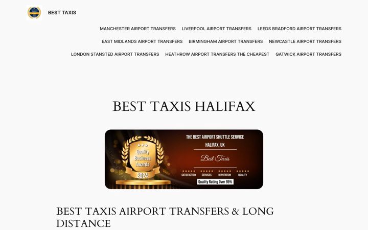 Screenshot of besttaxis.co.uk