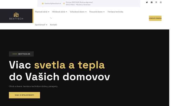 Screenshot of besttech.sk