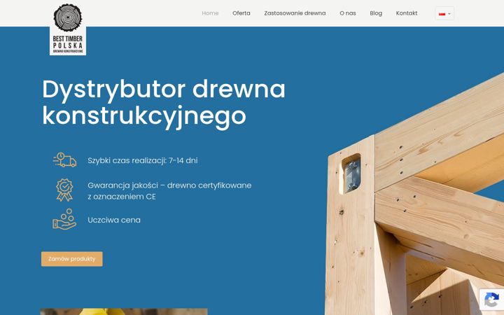 Capture d'écran de besttimberpolska.pl