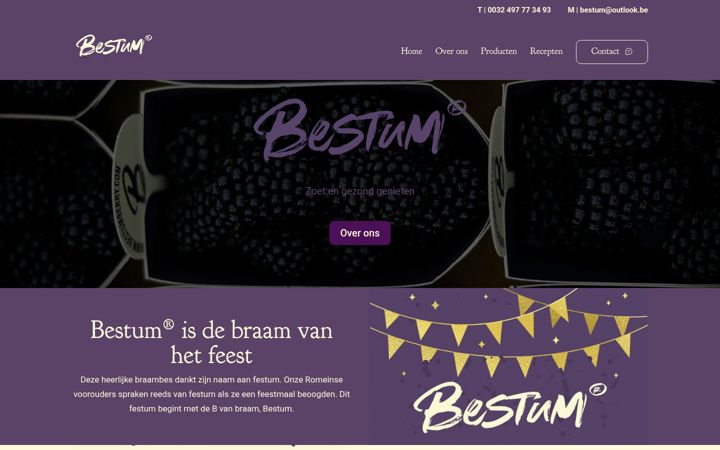 Screenshot of bestumberry.com
