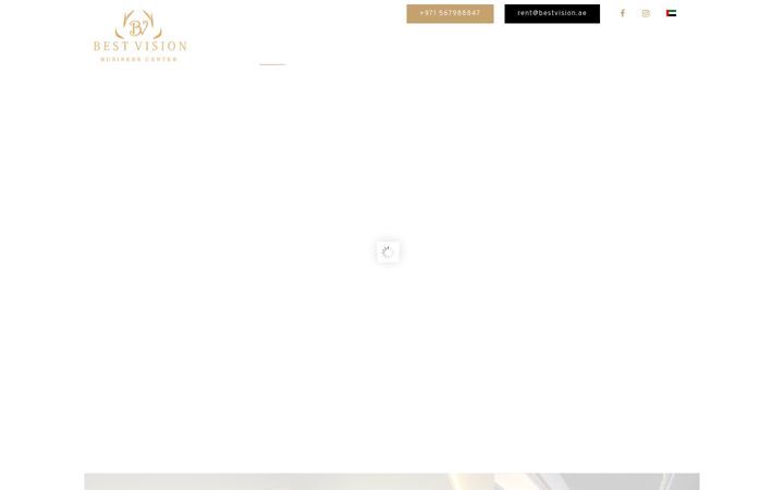 Screenshot of bestvision.ae