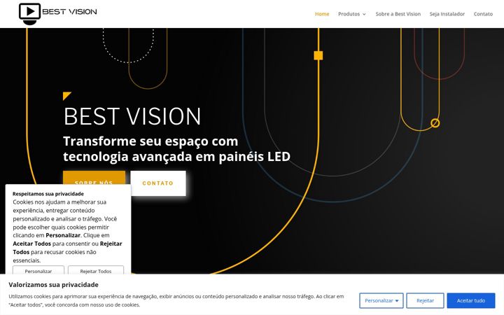 Screenshot of bestvisionbrasil.com.br