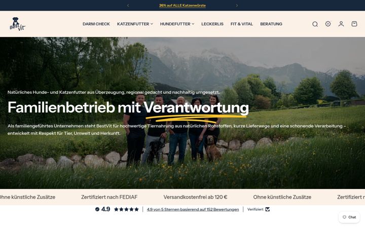Screenshot of bestvit.de