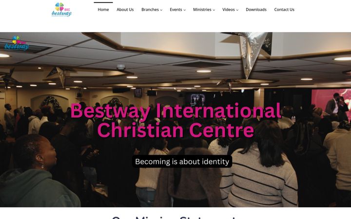 Captură de ecran a bestway.org.uk