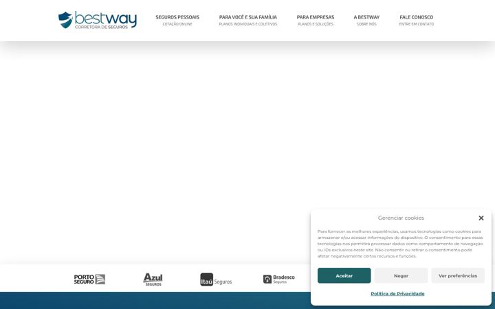 Screenshot von bestwayseguros.com.br