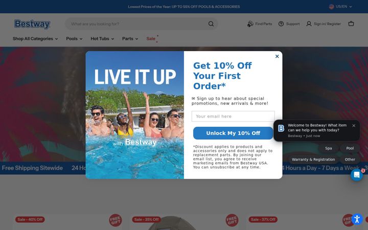 Screenshot of bestwayusa.com