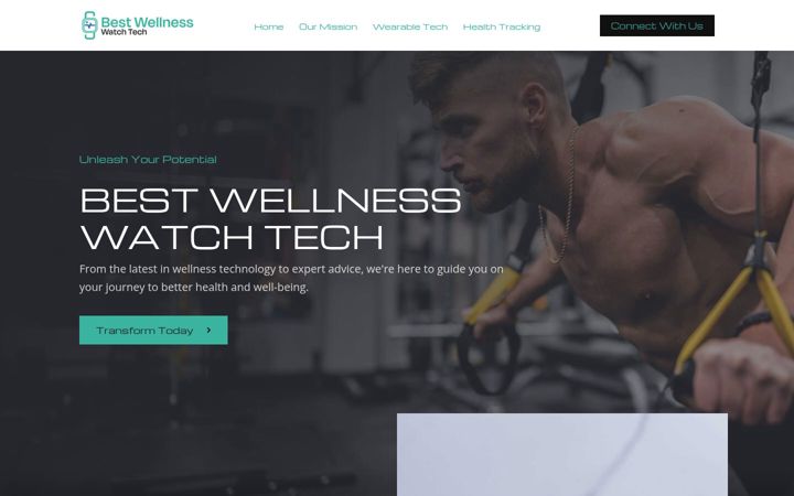 Screenshot of bestwellnesswatchtech.com