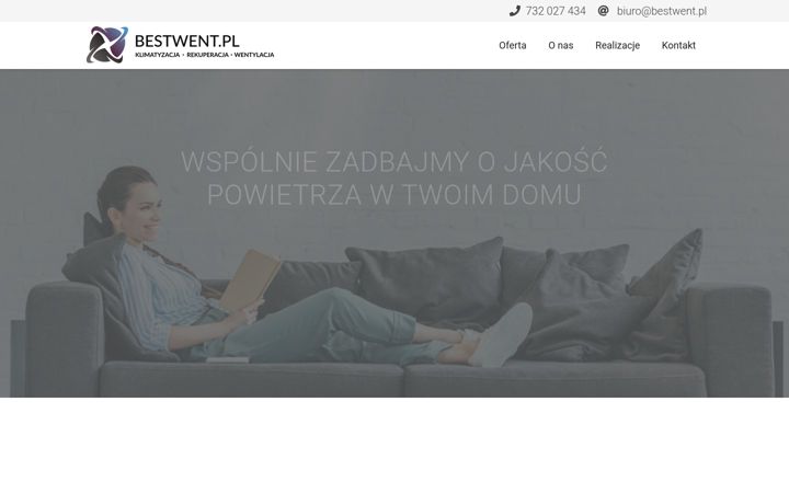 Screenshot of bestwent.pl