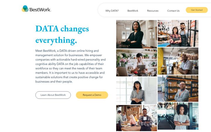 Ekrānuzņēmums no bestworkdata.com