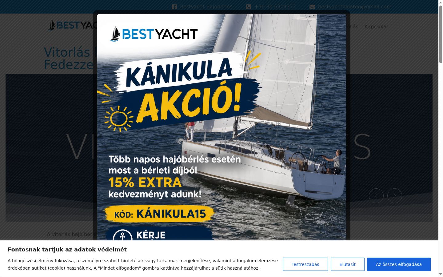Posnetek zaslona pasice za privolitev, prikazane pred kakršno koli interakcijo