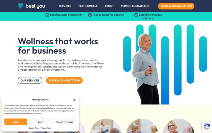 Screenshot of bestyouhealth.co.uk