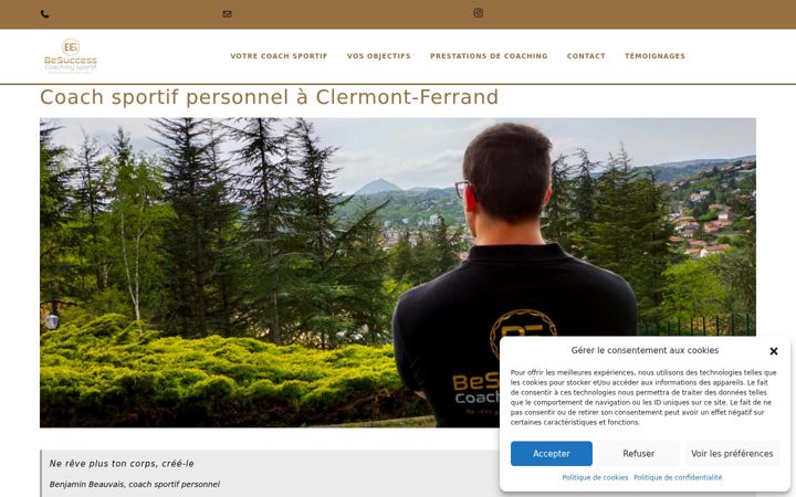 Screenshot of besuccess.fr