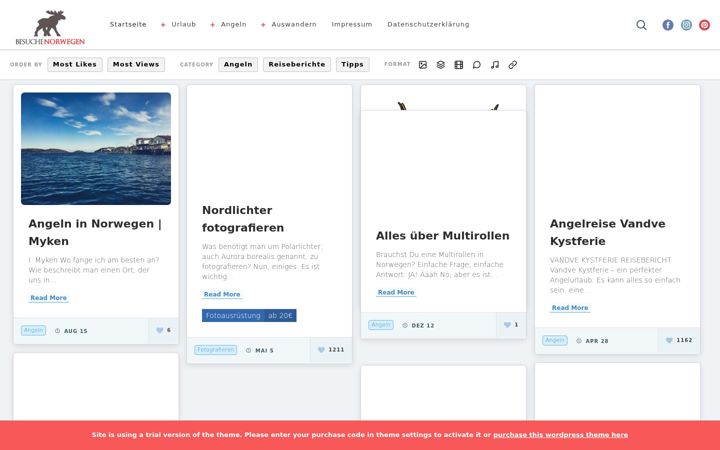 Screenshot of besuche-norwegen.de