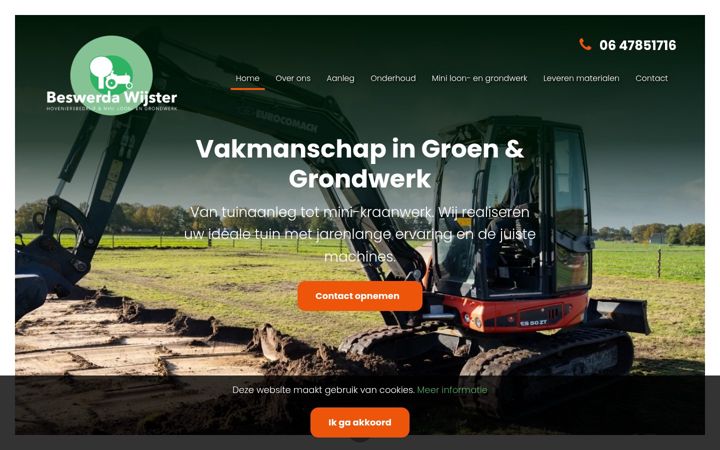 Screenshot of beswerdawijster.nl