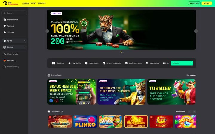 Screenshot von bet-primeiro.org
