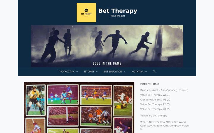 Screenshot of bet-therapy.com