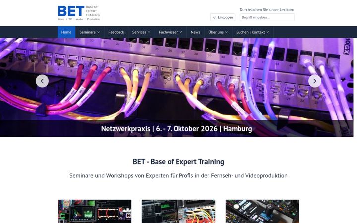 Screenshot of bet.de