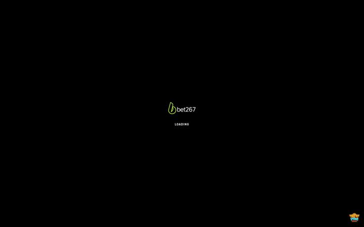 Screenshot of bet267.co.bw