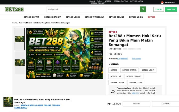 Screenshot of bet288.online