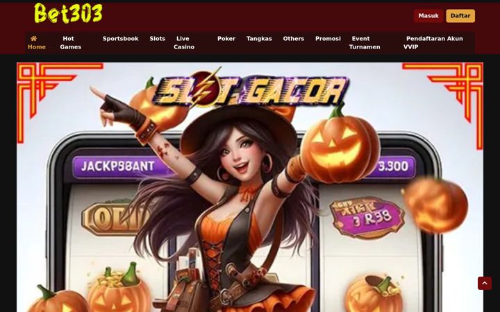 Screenshot of bet303.org