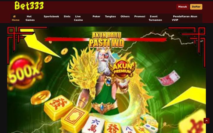 Screenshot of bet333.org