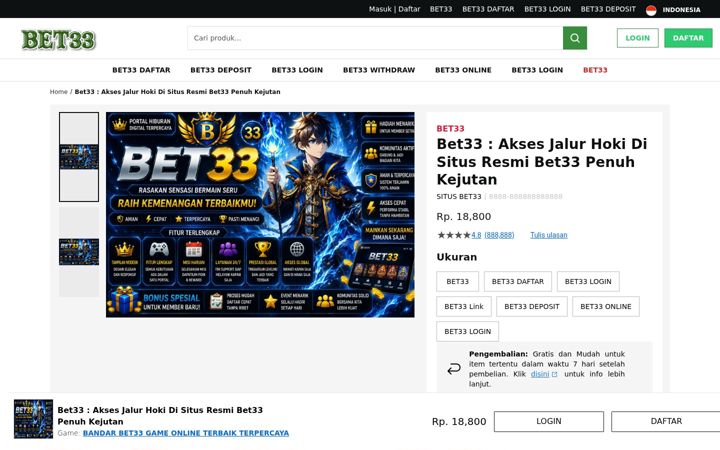 Screenshot of bet33z.org
