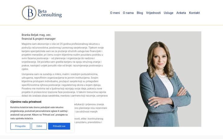 Screenshot di beta-consulting.hr