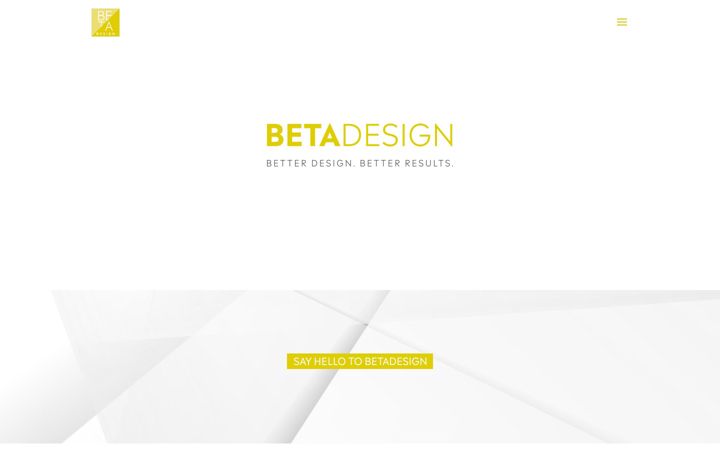 Screenshot of beta-design.de