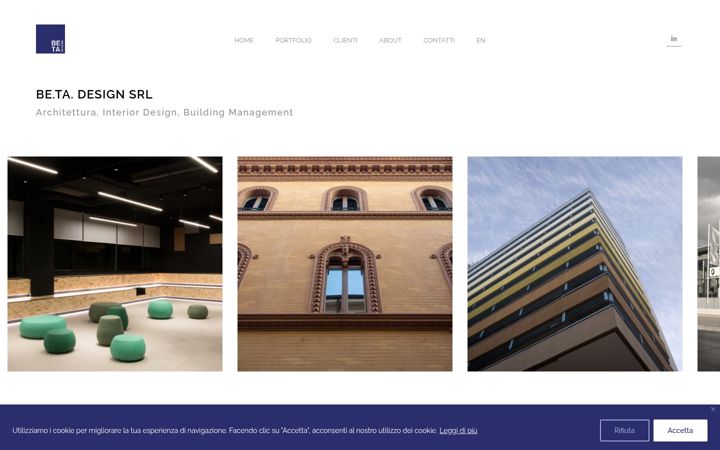 Screenshot of beta-design.it