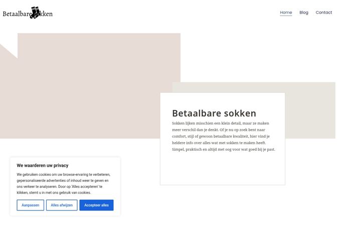 Zrzut ekranu betaalbaresokken.nl