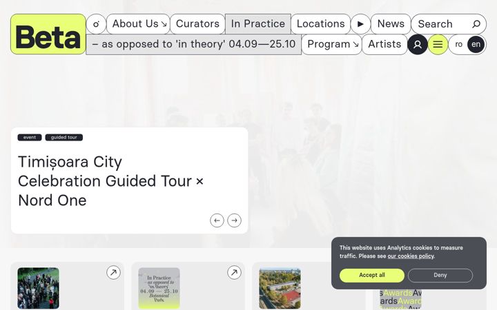 Screenshot of betacity.eu