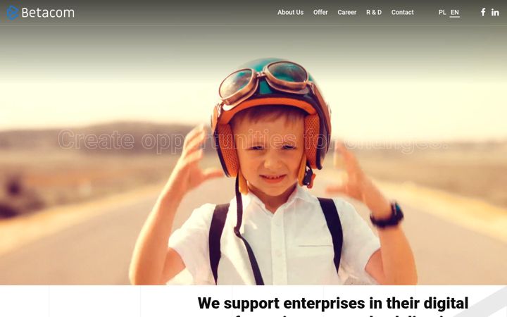Screenshot of betacom.com.pl