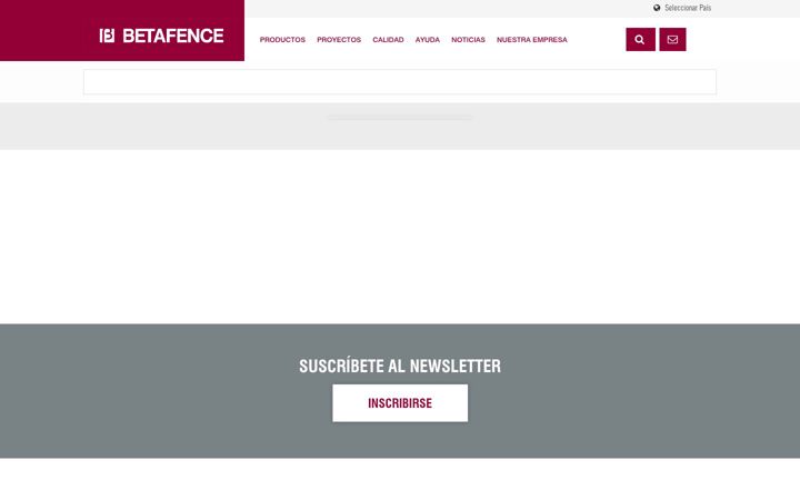 Screenshot of betafence.es