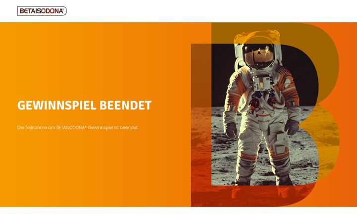 Screenshot of betaisodona-gewinnspiel.de