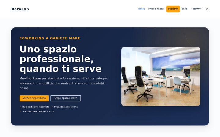 Screenshot of betalab.work