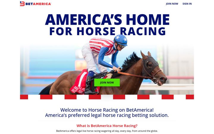 Screenshot of betamerica.com