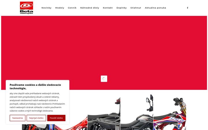 Screenshot of betamoto.eu