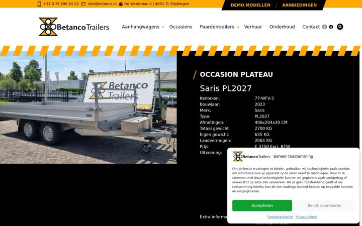 Zrzut ekranu betanco.nl