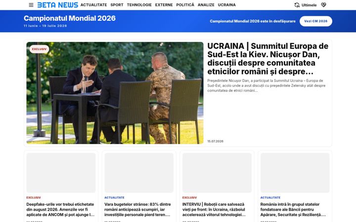 Képernyőkép: betanews.ro